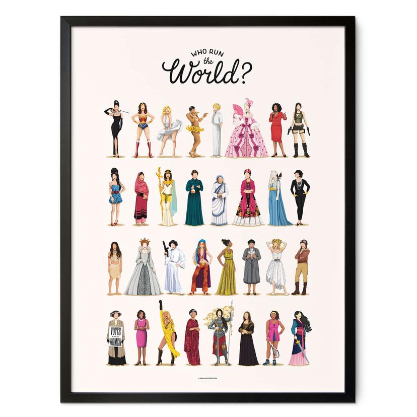 Póster Tohmé - Quién dirige el mundo