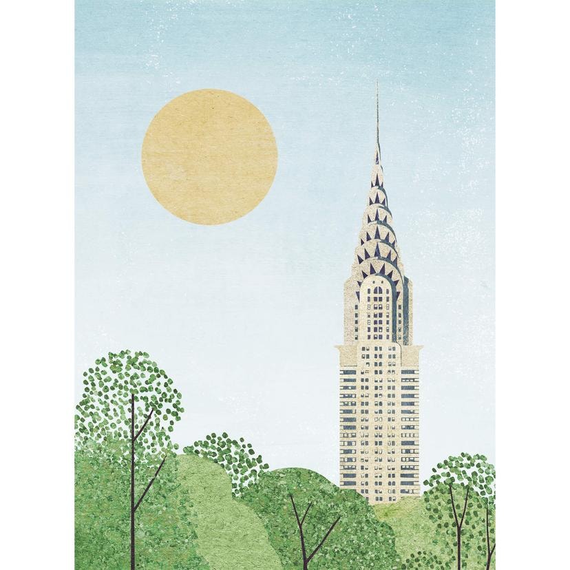 Fotomurale Rivers - Chrysler Building