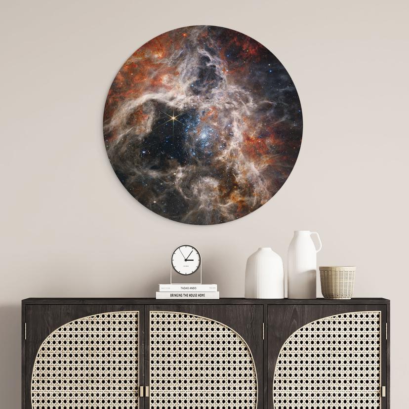Cerchio a muro Telescopio James Webb - Nebulosa Tarantola