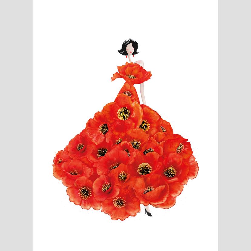 Korenkova - Fototapet Fashion Poppies