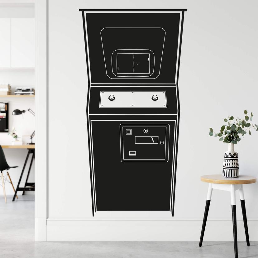 Arcade maskine wallsticker