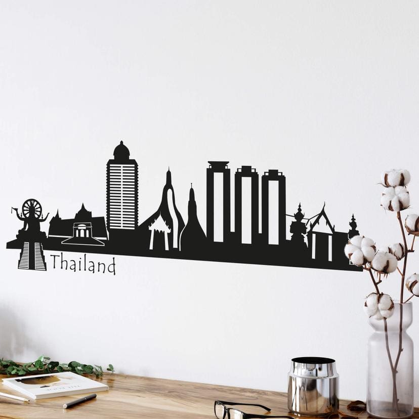Sticker mural - Thailand Skyline