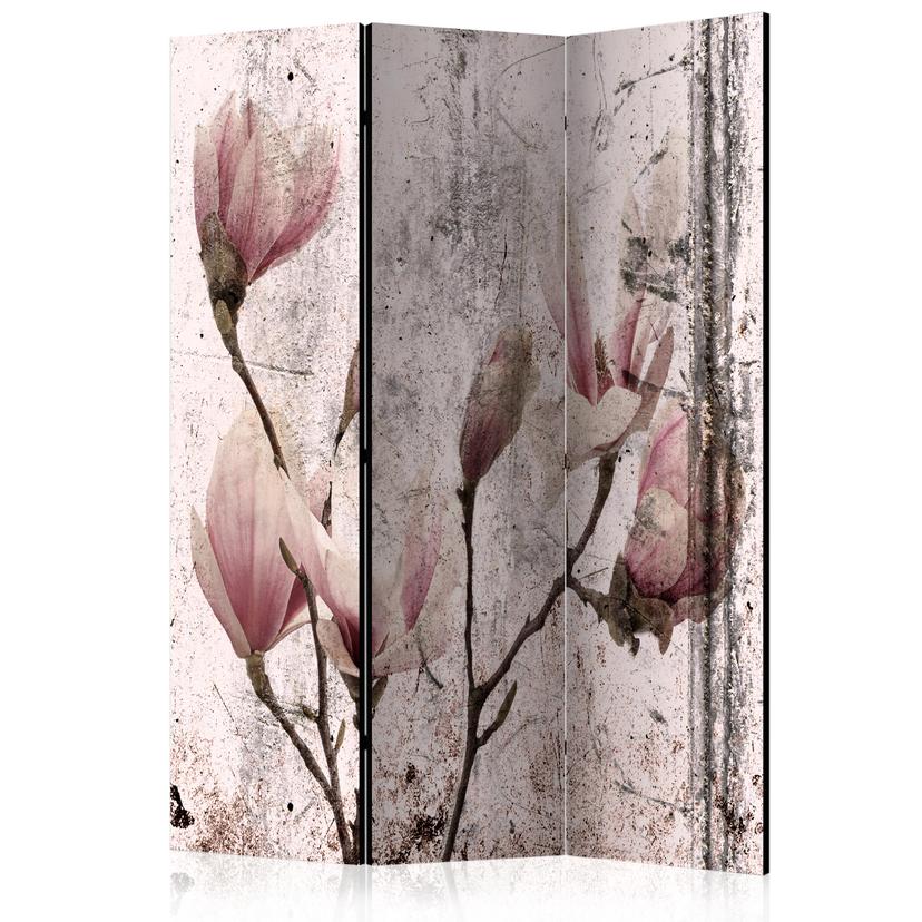 Skærmrumdeler - Magnolia-gardin, 3-delt