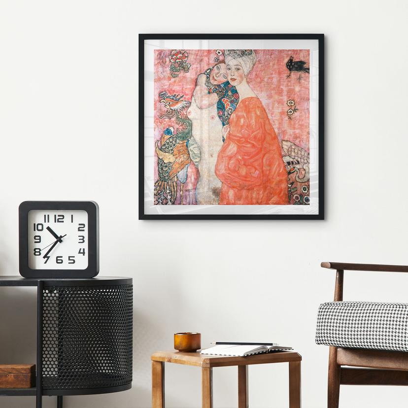 Poster Klimt - Le ragazze - Piazza
