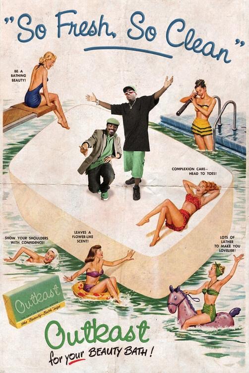 Plakat Ads Libitum - Så frisk så ren, plakat (40 x 60 cm)