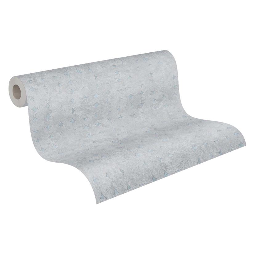 Strukturerad non-woven tapet i limevitt med ett fint diamantmönster - Modern väggdesign