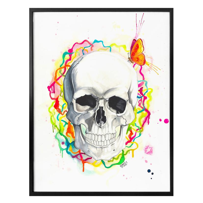 Póster Buttafly - Calavera