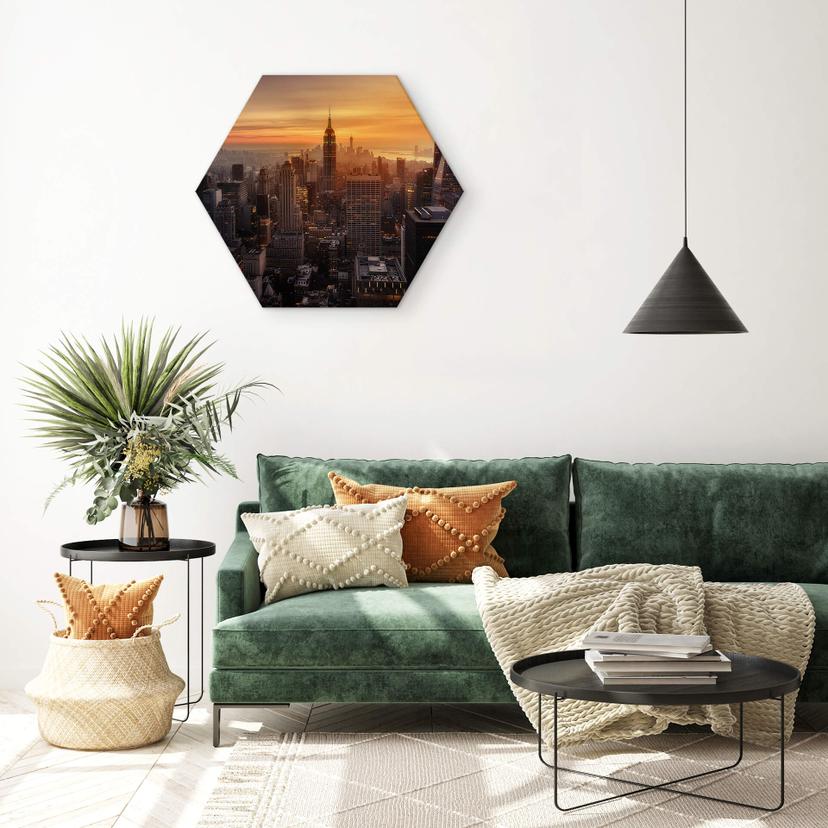 Esagono in Alu-Dibond Ruiz Dueso - New York