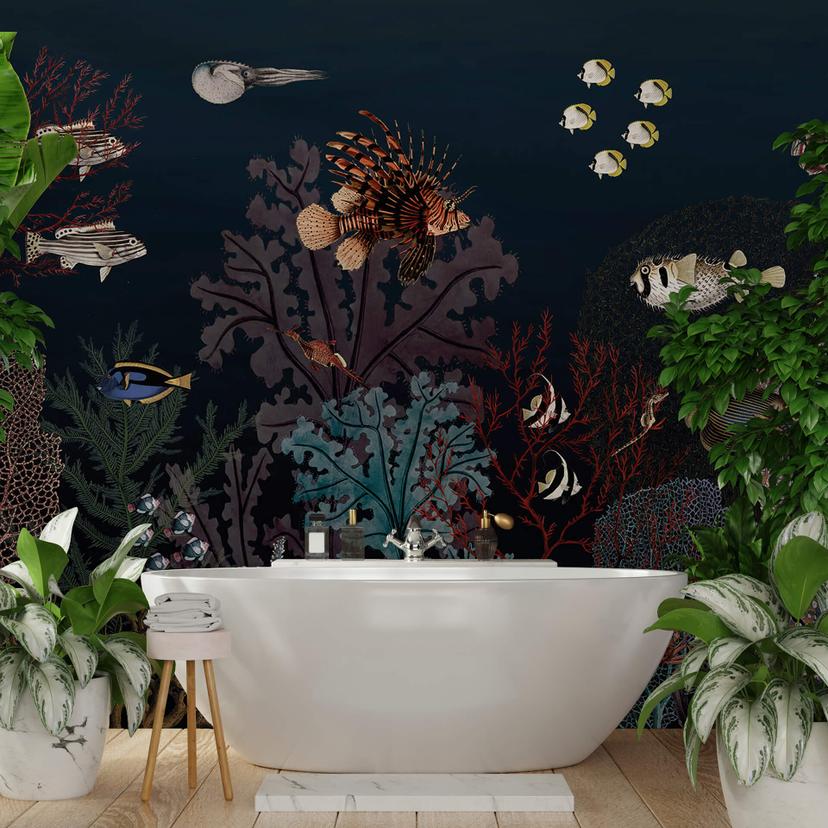 Papel pintado de Sir Edward - En las profundidades del océano