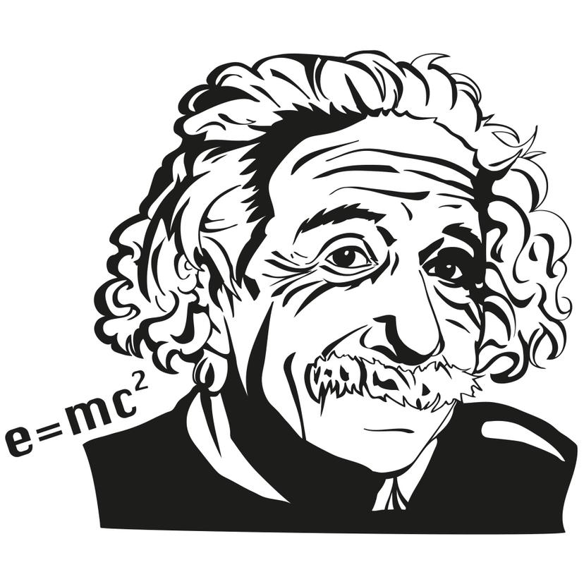 Adesivo murale - Relatività