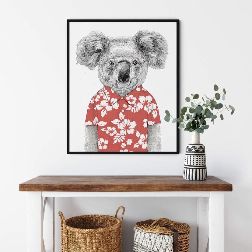 Poster Solti - Koala på sommaren