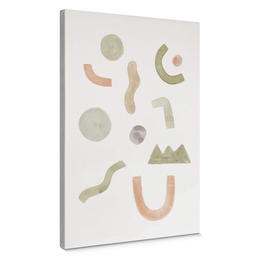 Lienzo Nouveauprints - Formas abstractas