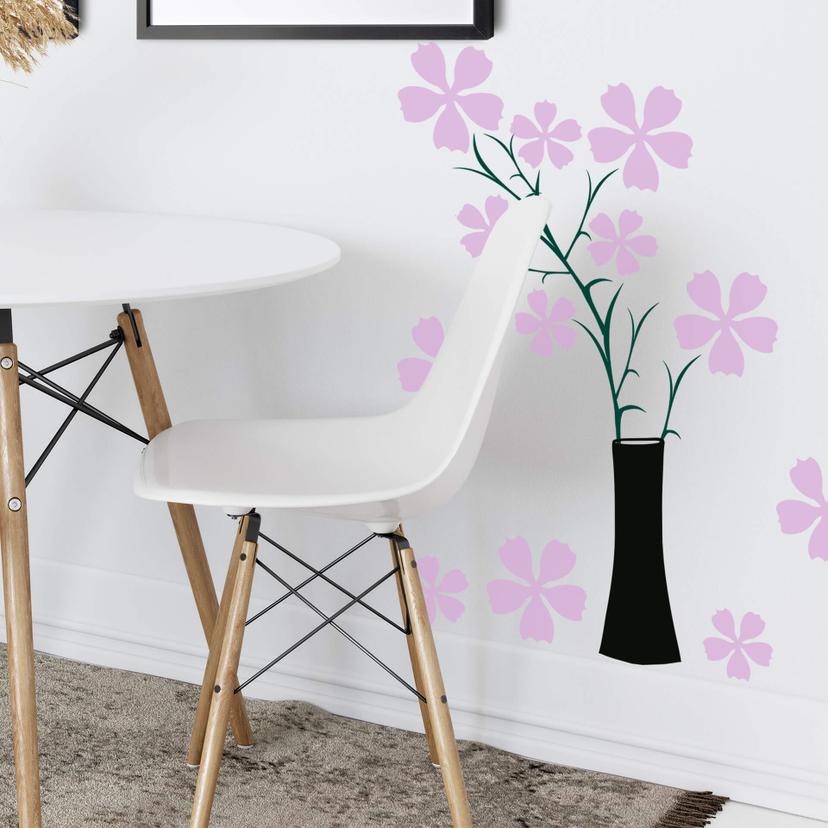 Sticker mural - Set Fleurs #08