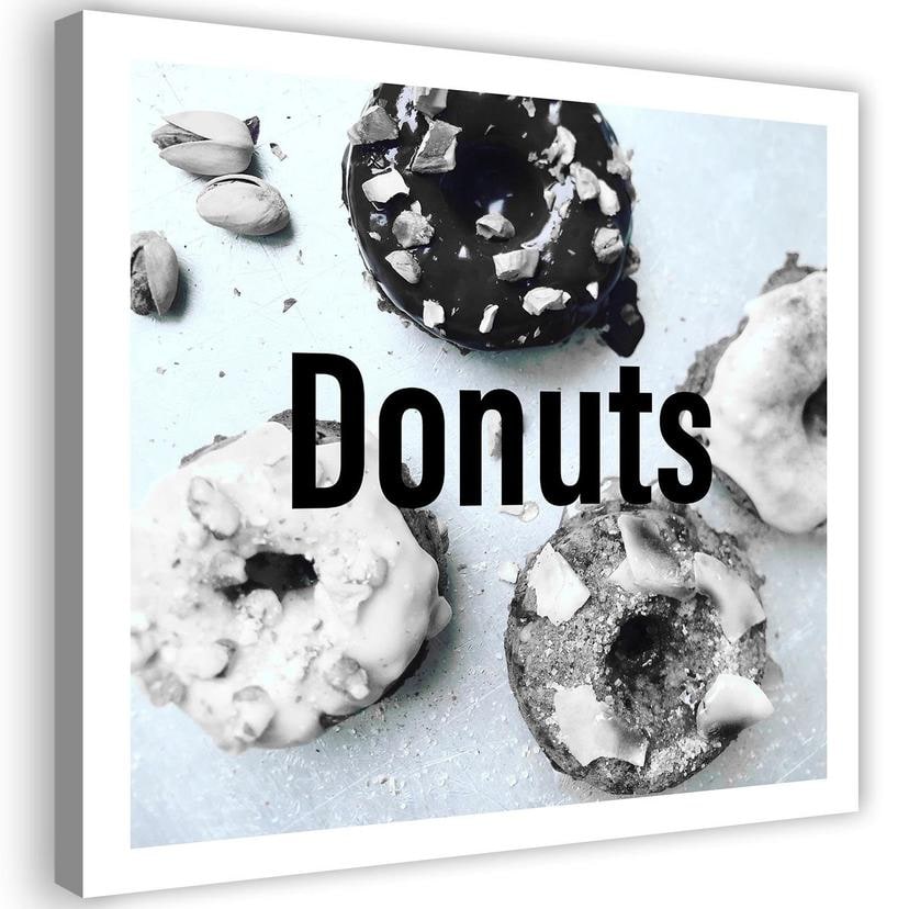 Canvasbillede, Donuts kage