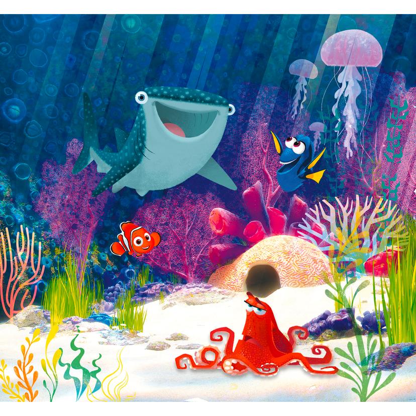 Tapet - Dory Aqua Party - 300 x 280 cm