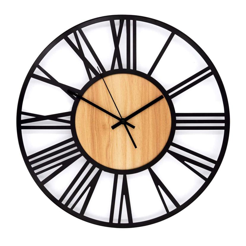 Horloge murale moderne avec chiffres romains Ø40 cm