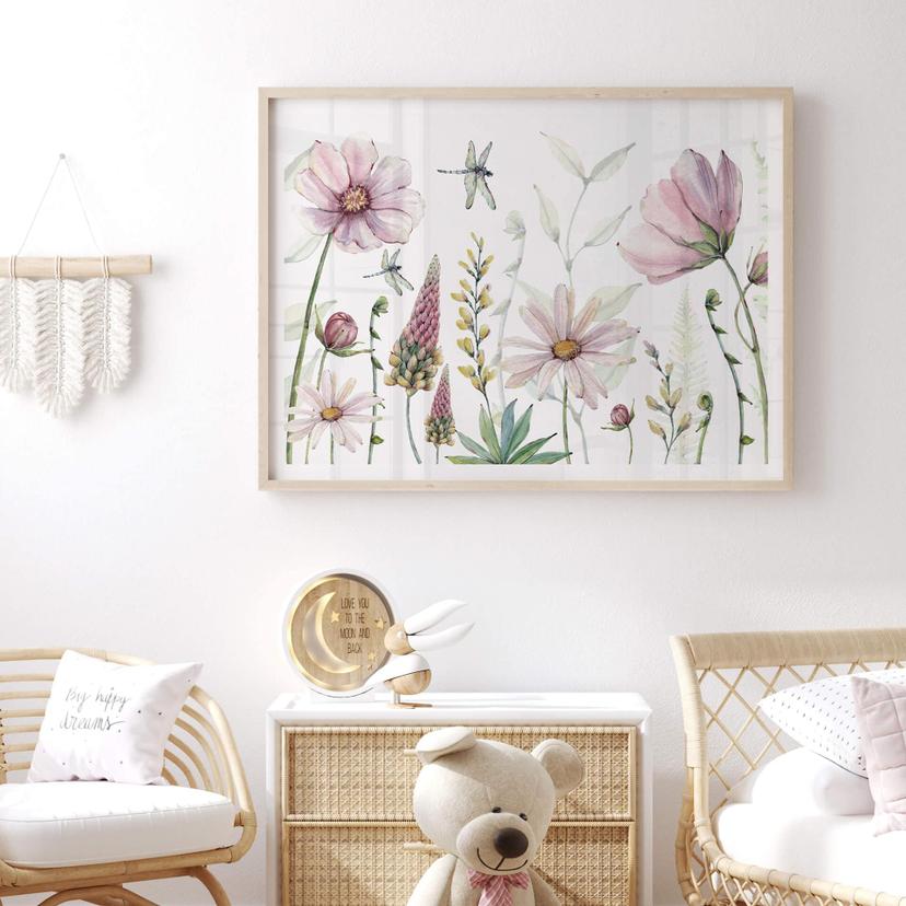 Poster Sir Edward - Förtrollande blommor