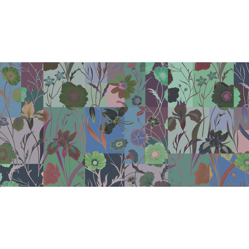 Livingwalls Fotomurale Walls by Patel 2 floral patch 2