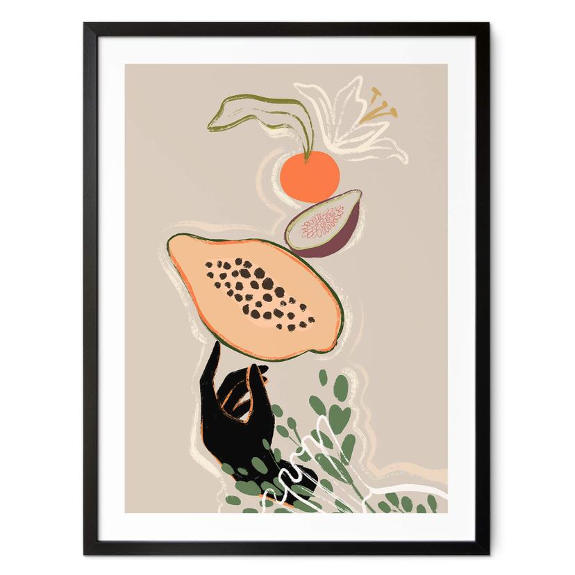 Plakat Arty Guava - Papaya Balance