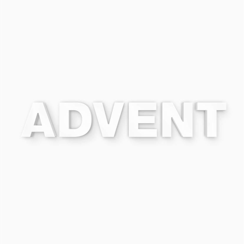 Lettres décoratives - Advent