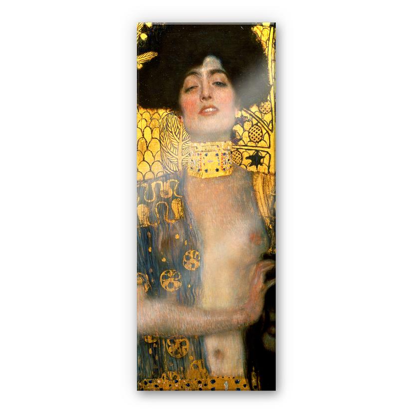 Akrylbillede Klimt - Judith med Holofernes' hoved