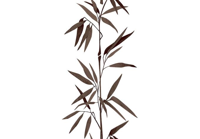 Livingwalls dekorations bannere pop.up, brun, hvid