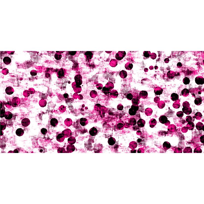 Sticker meuble, Film décoratif adhésif - lavable - Pois roses