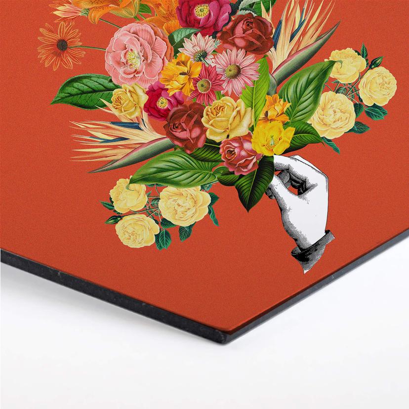 Esagoni Alu-dibond Frida Floral Studio - Botanical