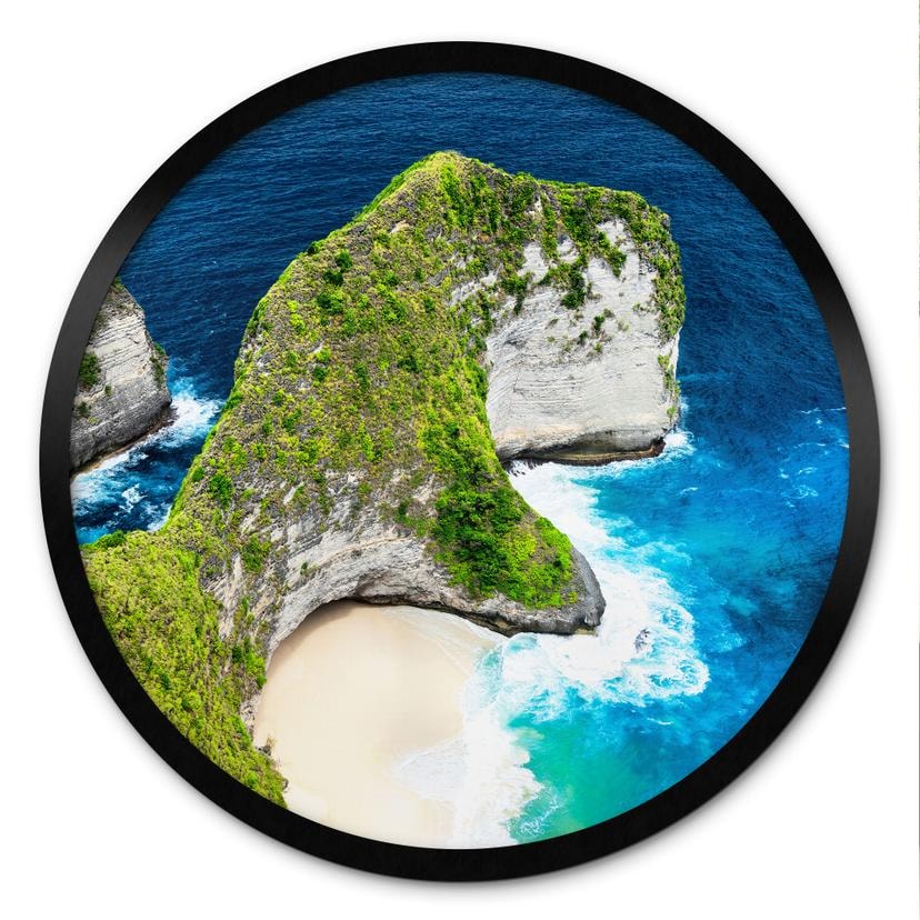 Plakat Nusa Penidas klippekyst - Hugonnard - Round