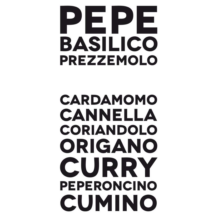 Sticker mural Zenzero (2 couleurs)