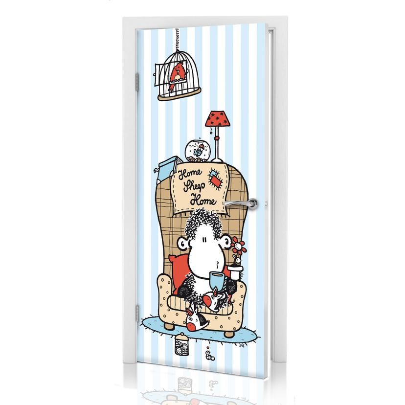 Türdesign sheepworld Home Sheep Home Tea Time 91x200 cm