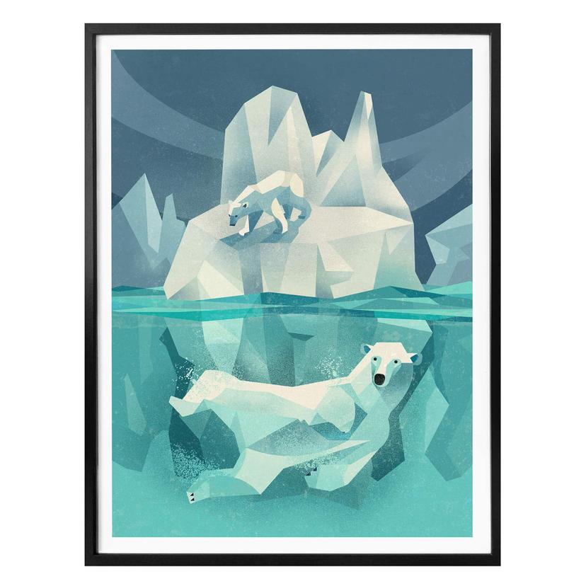 Plakat - Braun - Polar Bear