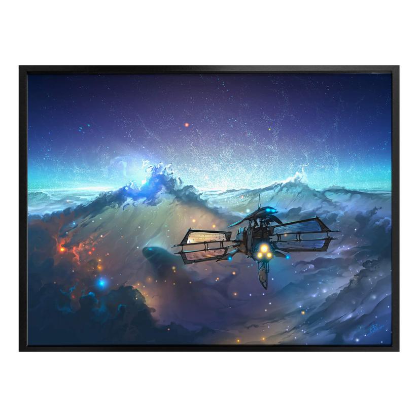 Póster aerroscape - El mar del espacio