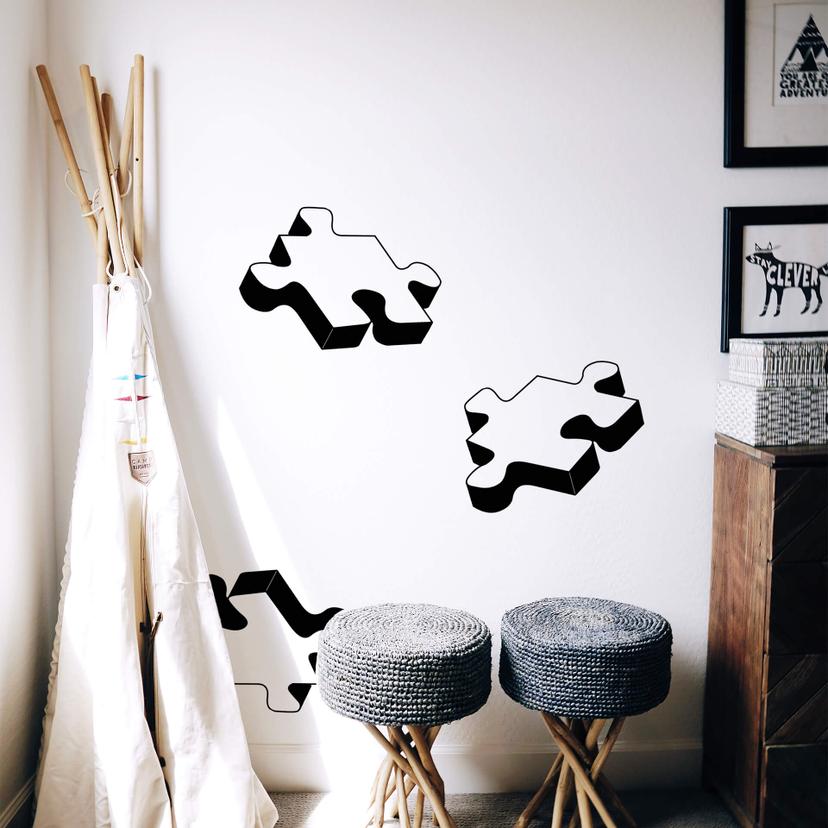 Wallsticker - Puslebrikker