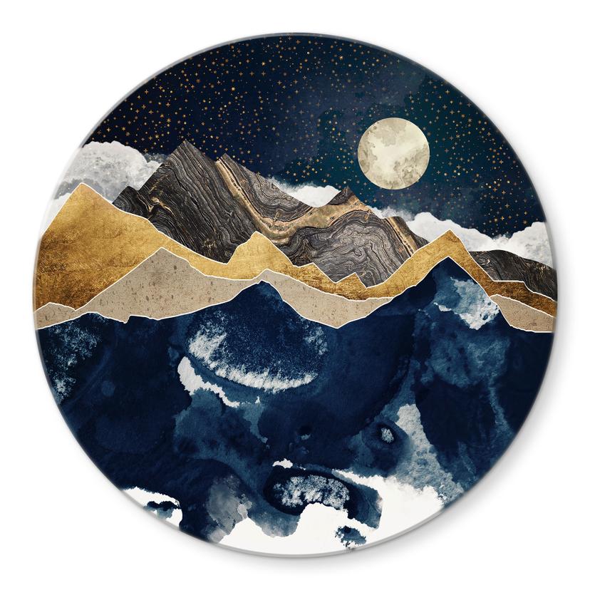 Glaskunst Stjernehimmel om vinteren - SpaceFrog Designs