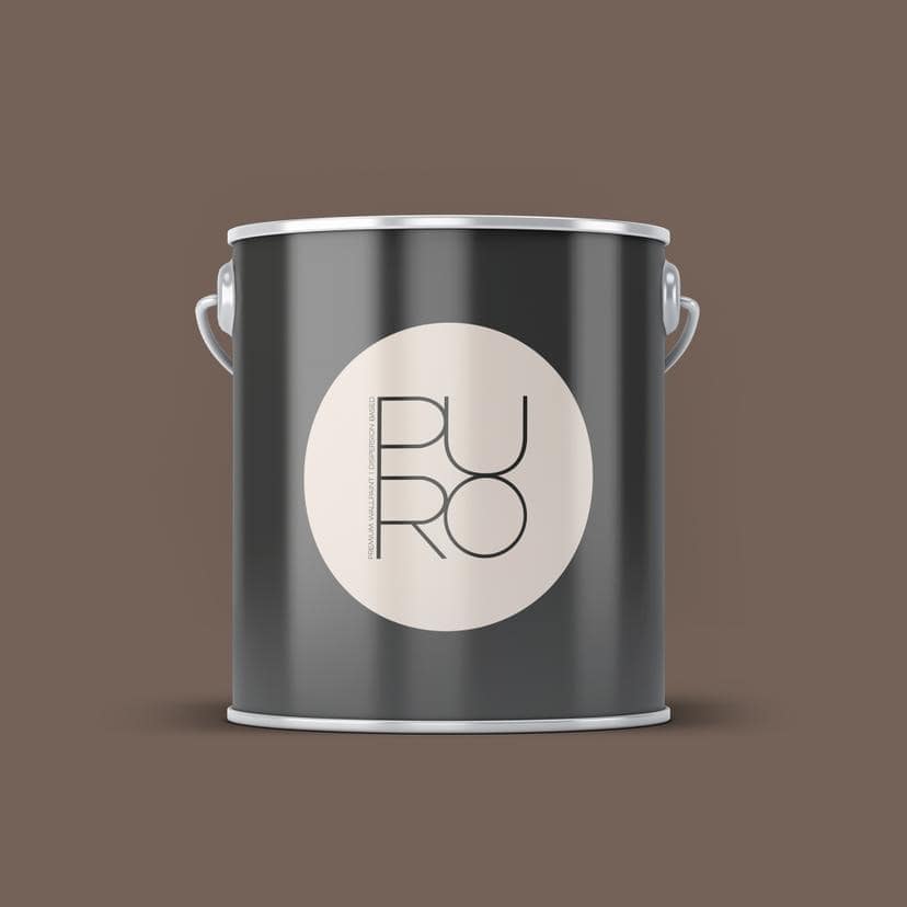 Premium vægmaling brun - PURO c7021 beroligende brun