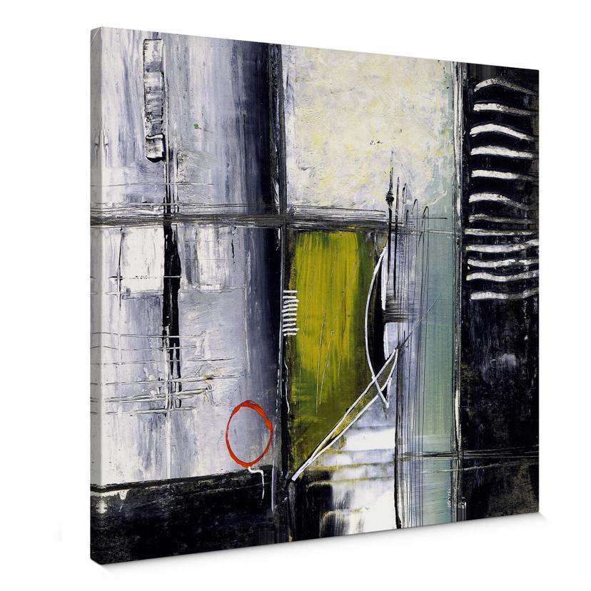 Lienzo Niksic - Arco tensado - cuadrado