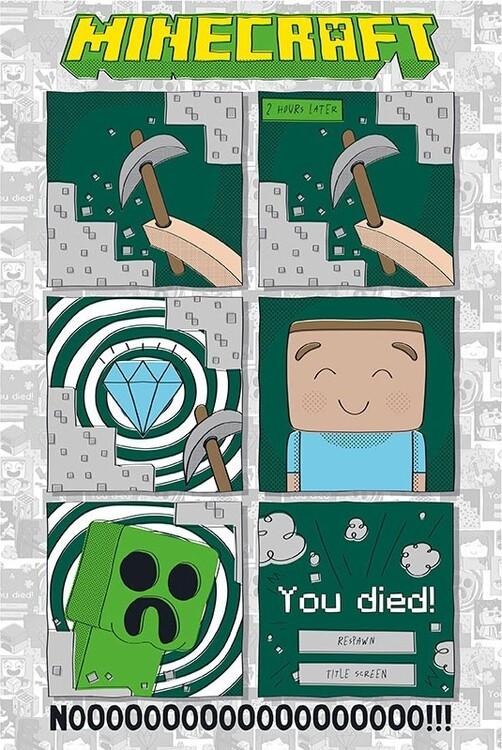 Gaming Poster Minecraft - One last Diamond 61x91,5 cm