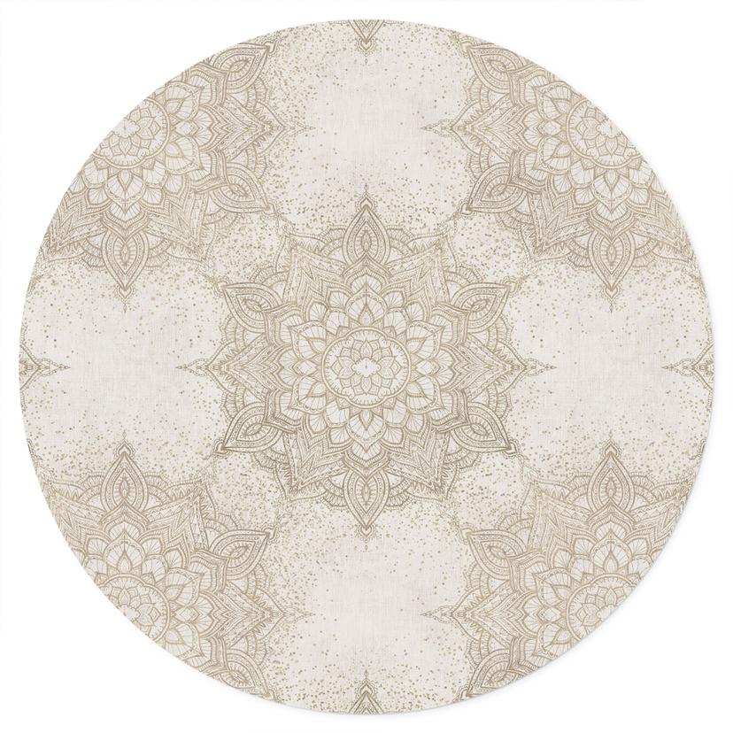 Adesivo murale in oro sabbia - Bloomery Decor - Rotondo