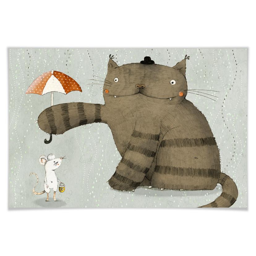 Poster - Loske - Parapluie