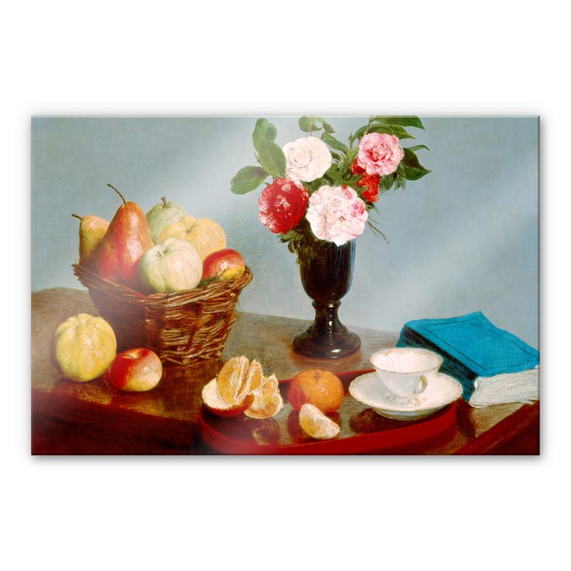 Akrylbillede Fantin-Latour - Stilleben