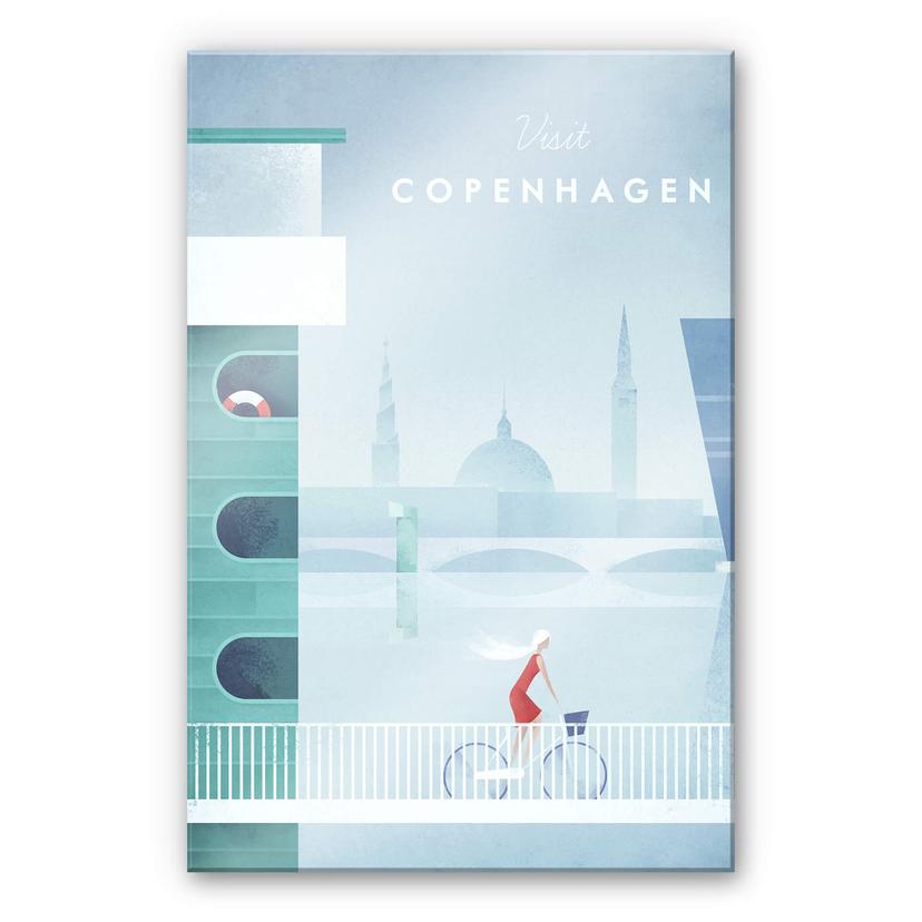 Akrylbillede Rivers - Copenhagen