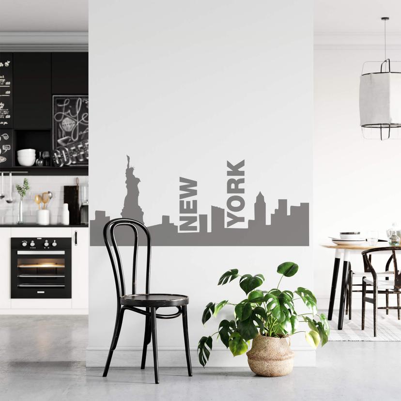 Sticker mural - New York Skyline