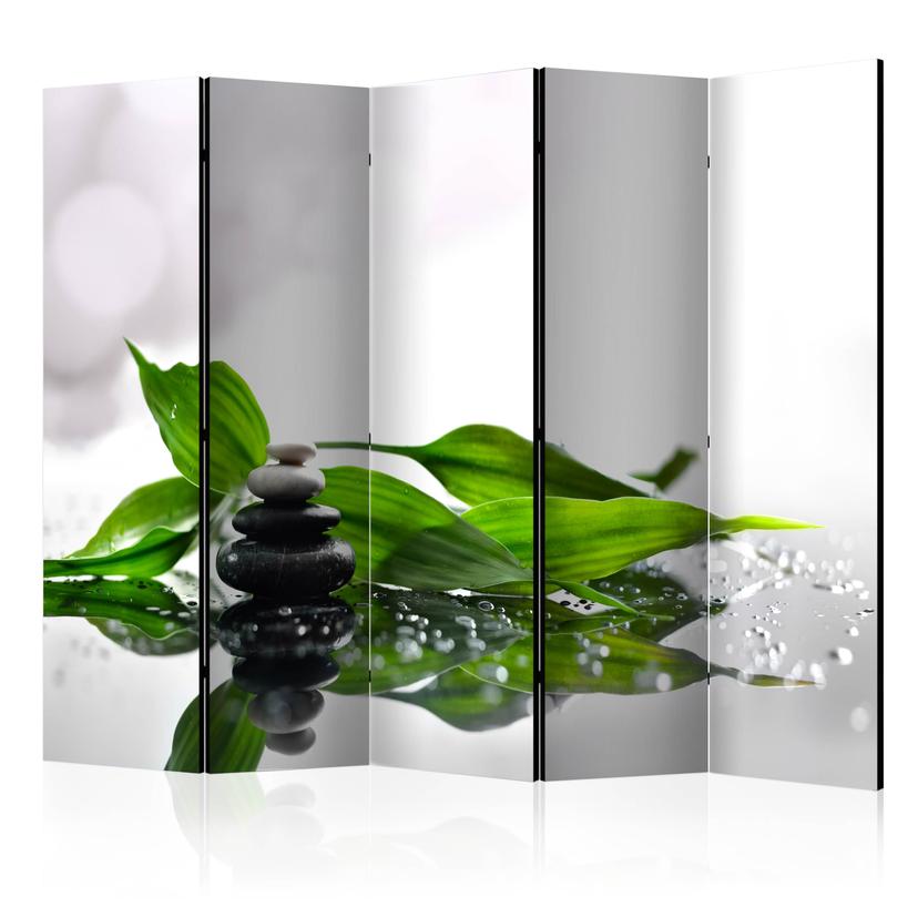 Rumdeler - Zen stilhed, 5-delt - 225x172 cm