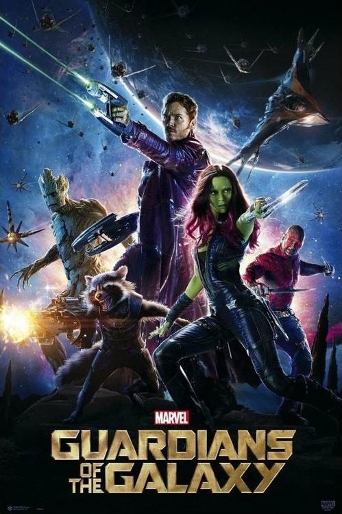 Poster, film poster Guardians Of The Galaxy - One Sheet 61x91,5 cm