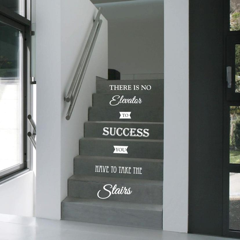 Adesivo per scale There is no elevator...