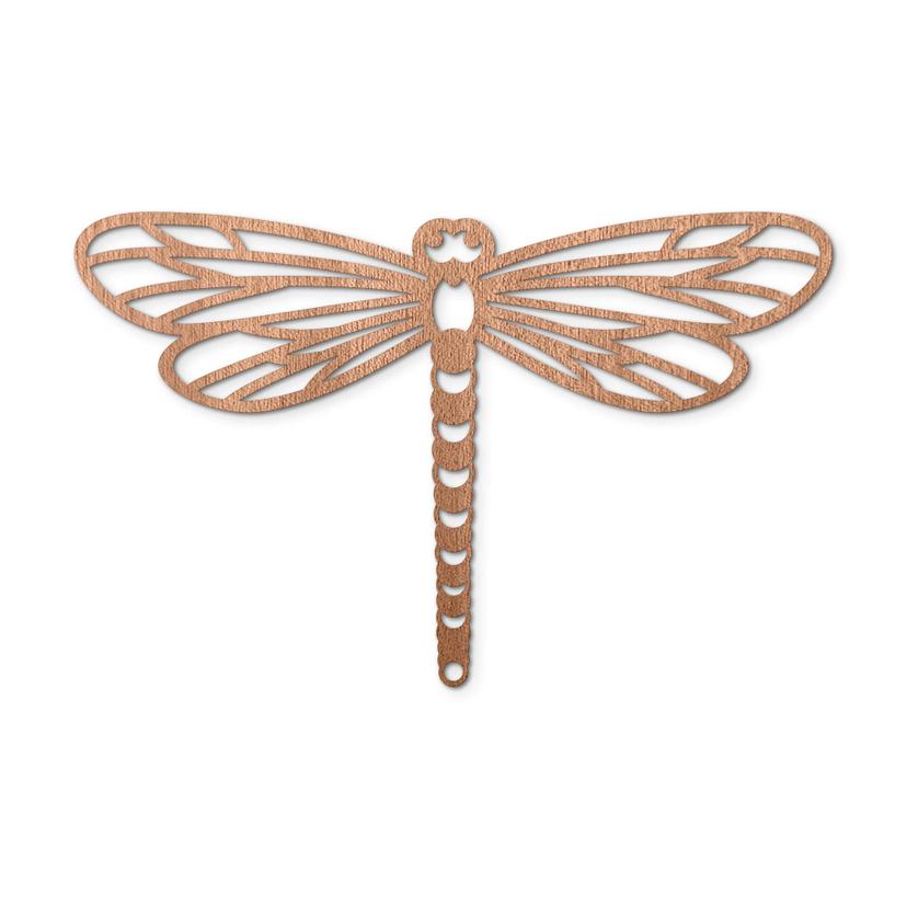 Decoro in legno origami - Libellula