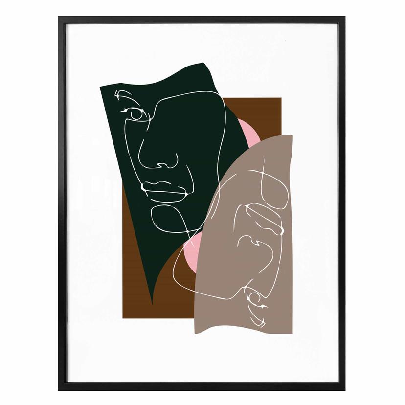 Póster Creadores Nórdicos - Rostros