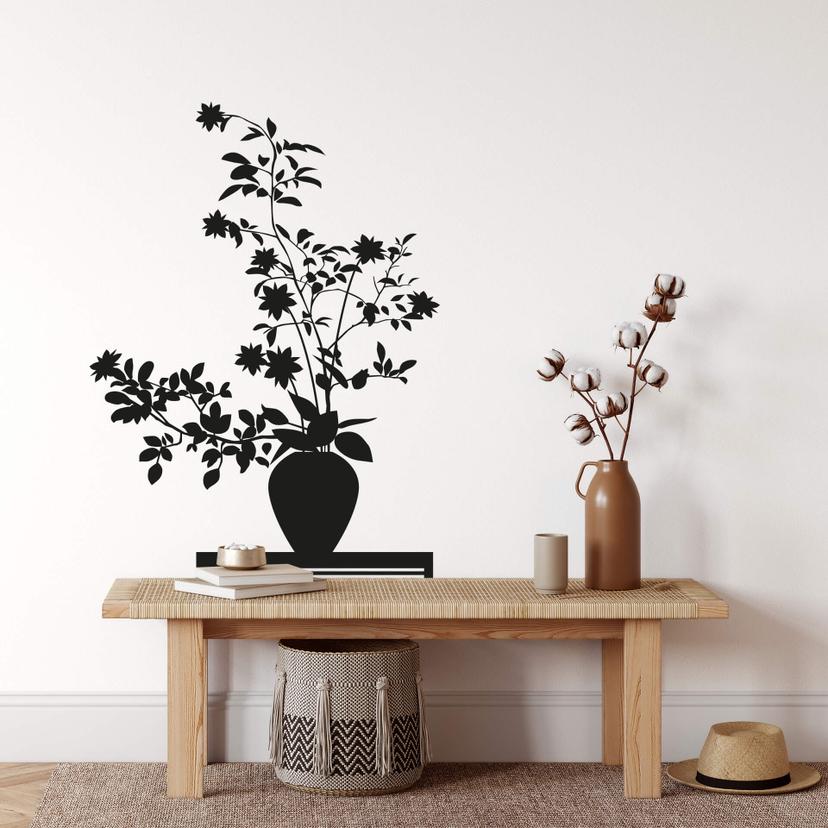 Sticker mural - Ikebana