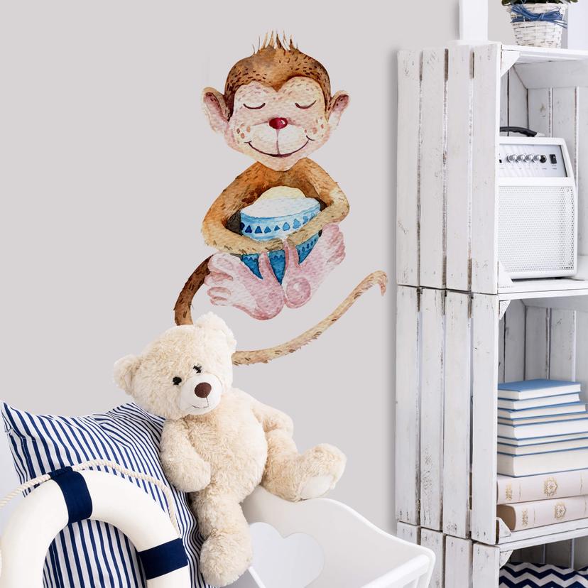 Sticker mural Kvilis - Singe